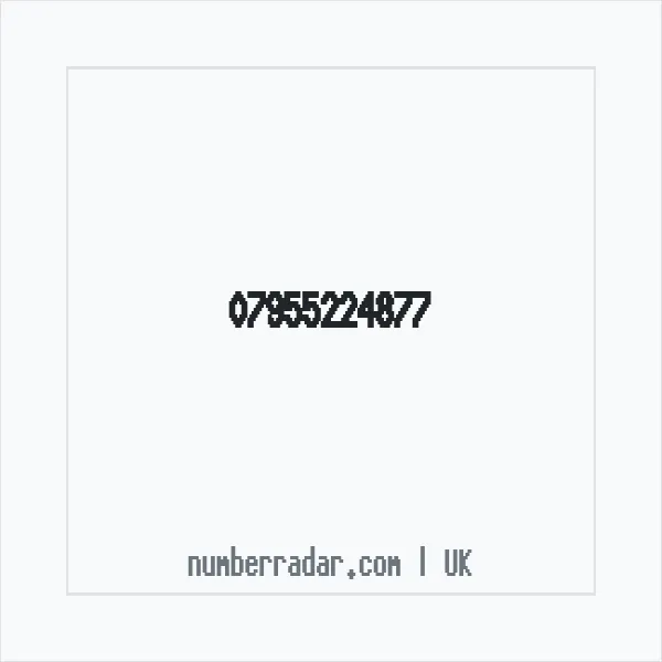 Reverse number check for +44 7955 224877 — who called me?