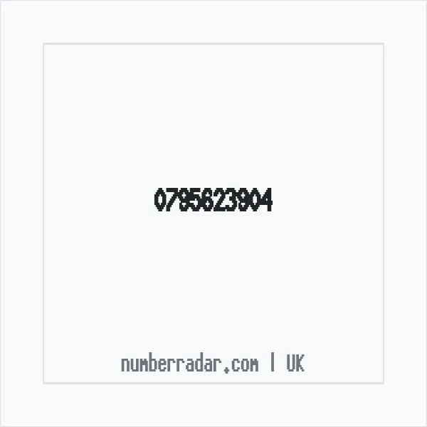 Reverse number check for +44 795623904 — who called me?