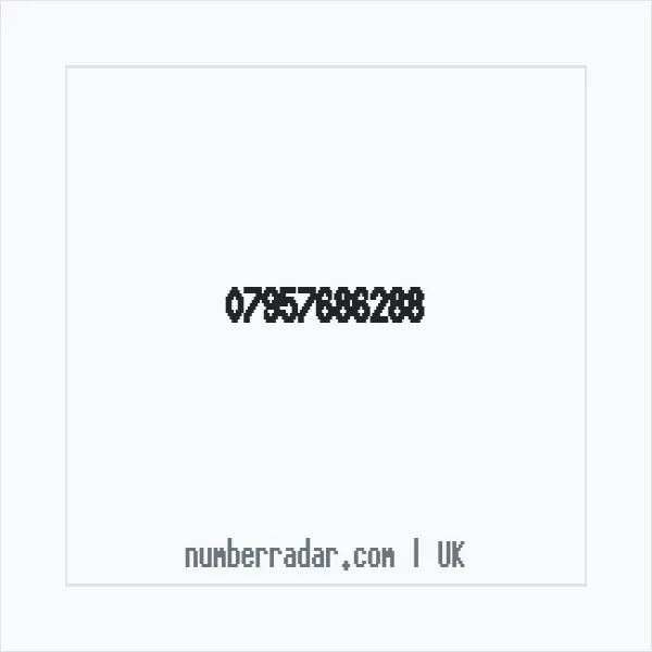Reverse number check for +44 7957 686288 — who called me?