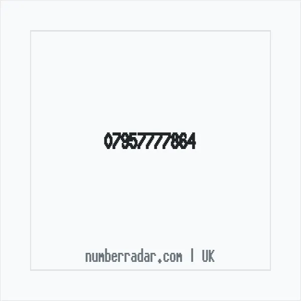 Reverse number check for +44 7957 777864 — who called me?