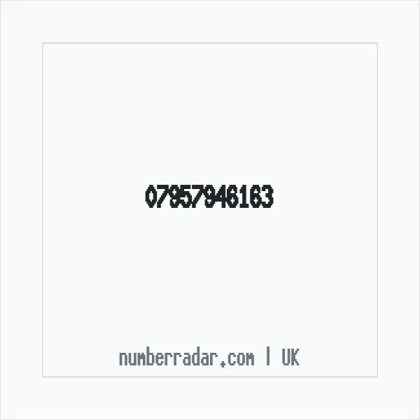 Reverse number check for +44 7957 946163 — who called me?