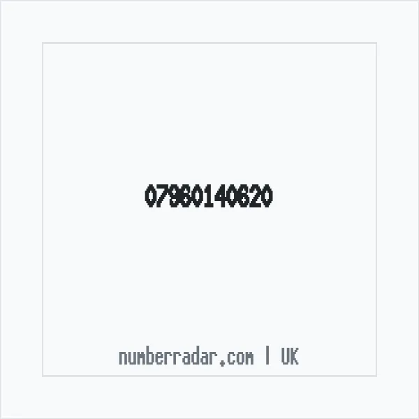 Reverse number check for +44 7960 140620 — who called me?