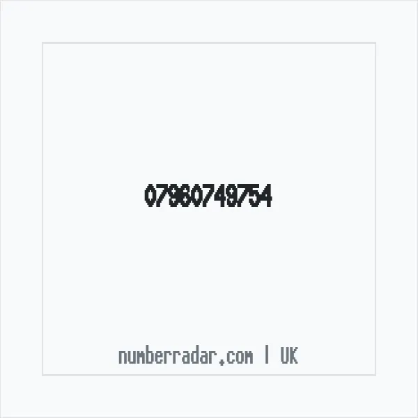 Reverse number check for +44 7960 749754 — who called me?