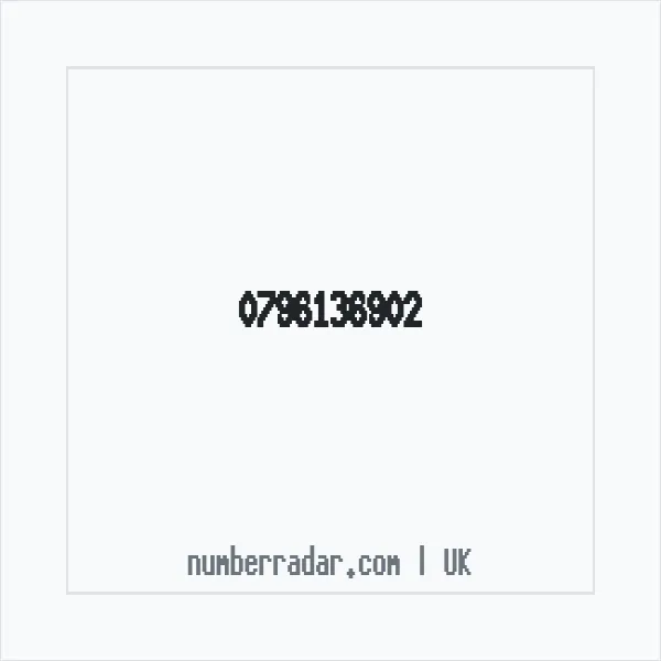Reverse number check for +44 796136902 — who called me?
