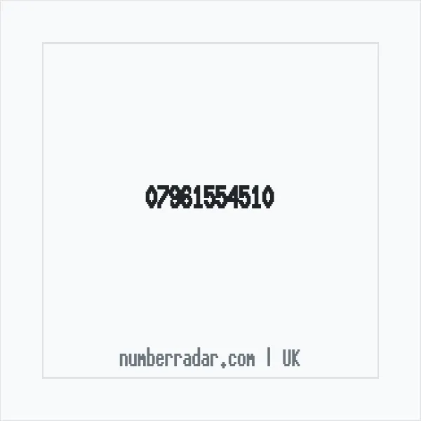 Reverse number check for +44 7961 554510 — who called me?