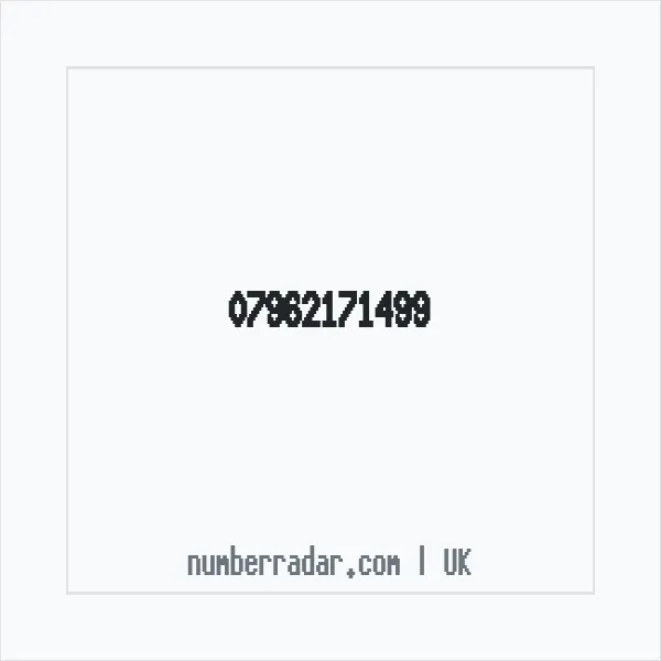 Reverse number check for +44 7962 171499 — who called me?