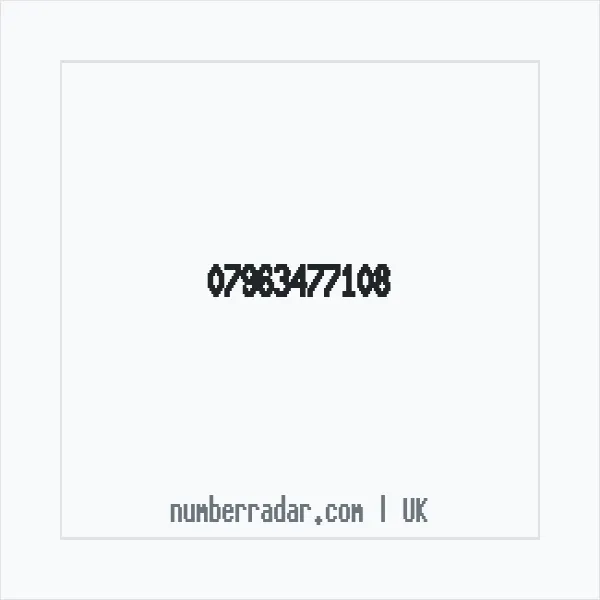 Reverse number check for +44 7963 477108 — who called me?