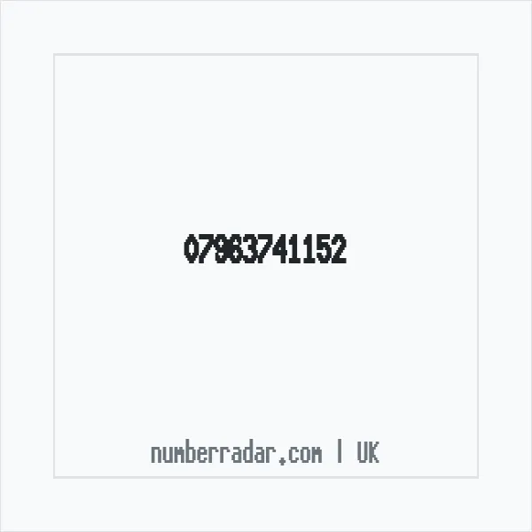 Reverse number check for +44 7963 741152 — who called me?