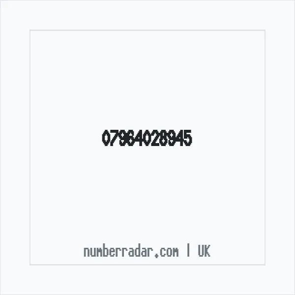 Reverse number check for +44 7964 028945 — who called me?