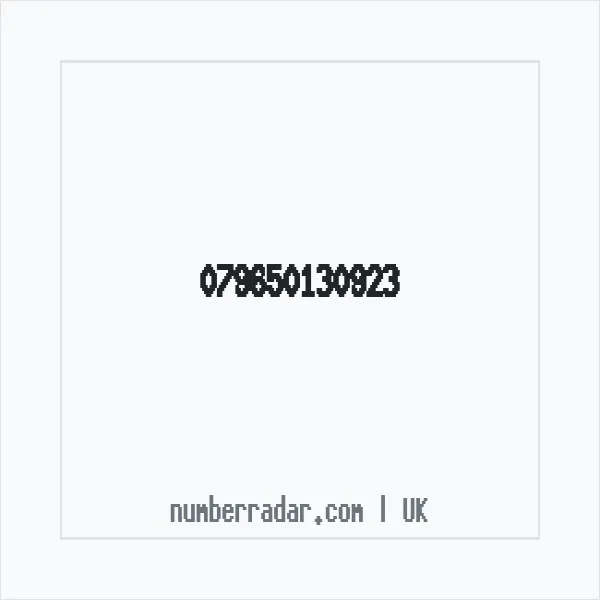 Reverse number check for +44 (7965) 013-092 — who called me?