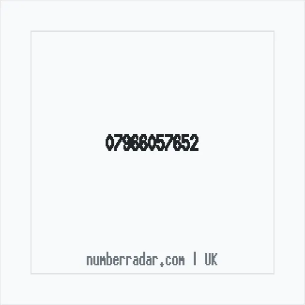 Reverse number check for +44 7966 057652 — who called me?