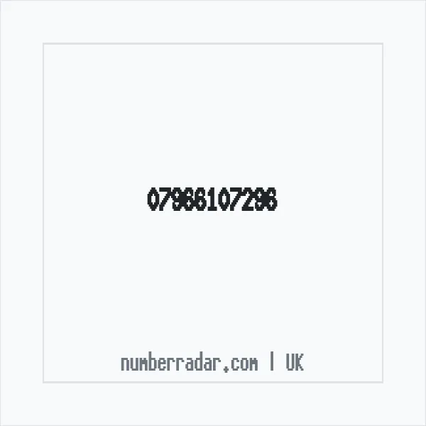 Reverse number check for +44 7966 107296 — who called me?