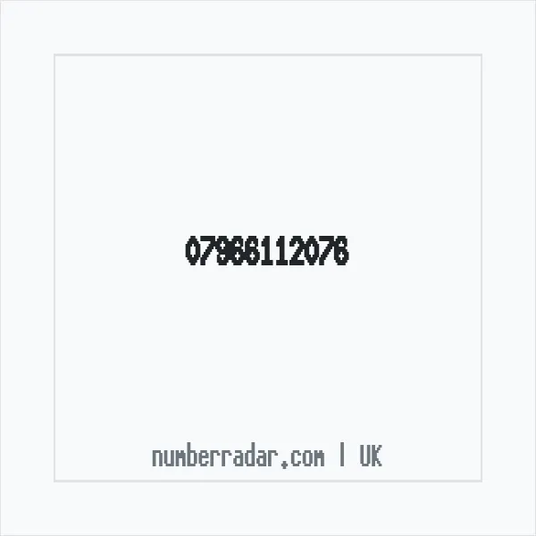 Reverse number check for +44 7966 112076 — who called me?