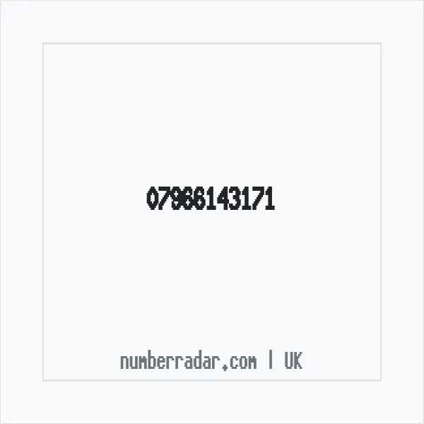 Reverse number check for +44 7966 143171 — who called me?