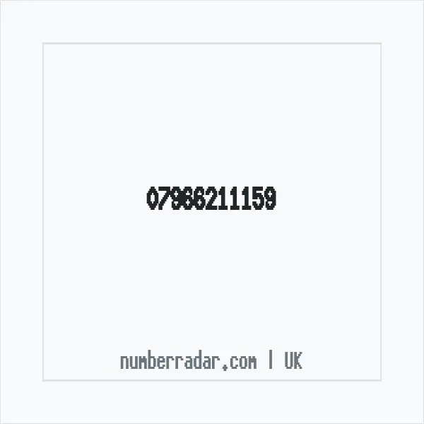 Reverse number check for +44 7966 211159 — who called me?