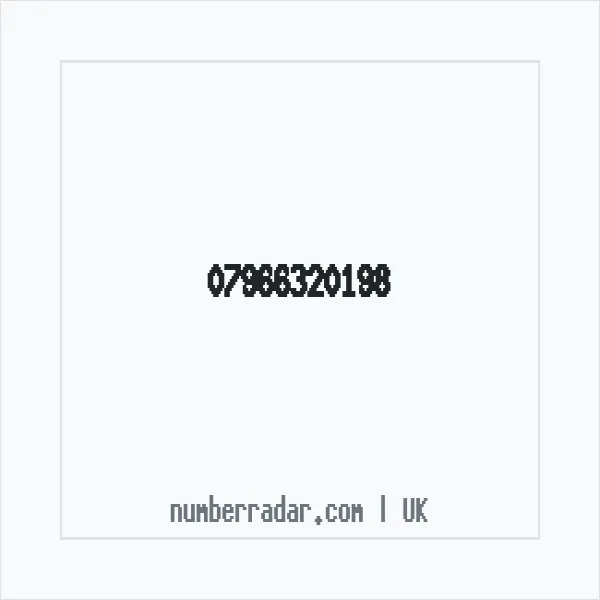 Reverse number check for +44 7966 320198 — who called me?