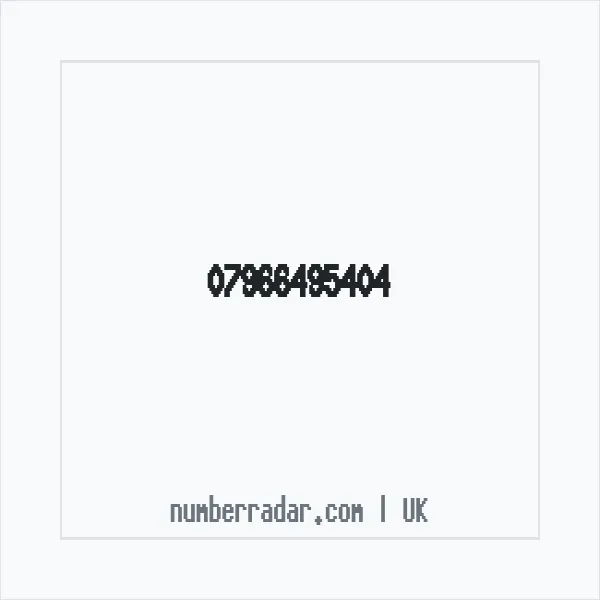Reverse number check for +44 7966 495404 — who called me?