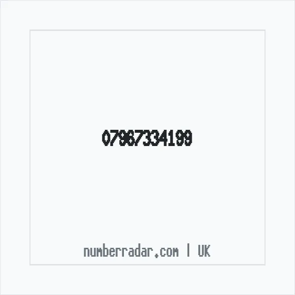 Reverse number check for +44 7967 334199 — who called me?