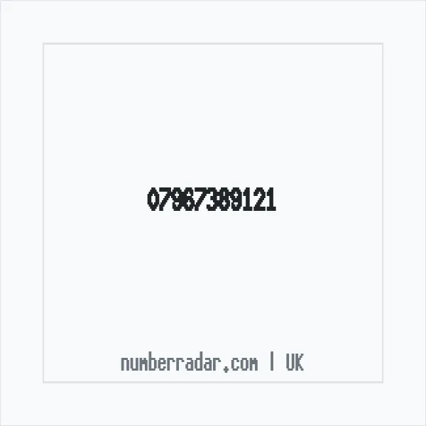 Reverse number check for +44 7967 389121 — who called me?
