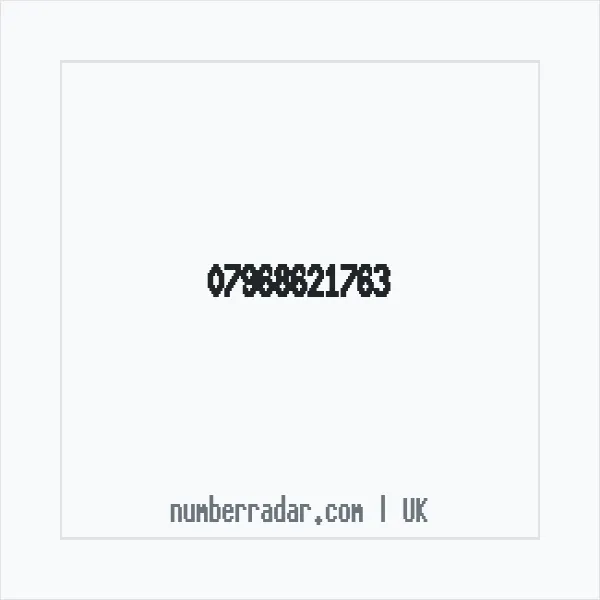 Reverse number check for +44 7968 621763 — who called me?