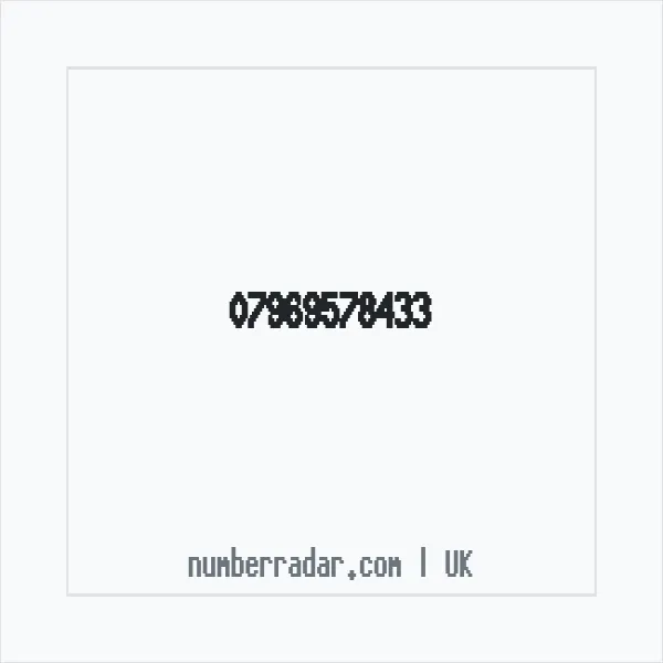 Reverse number check for +44 7969 578433 — who called me?