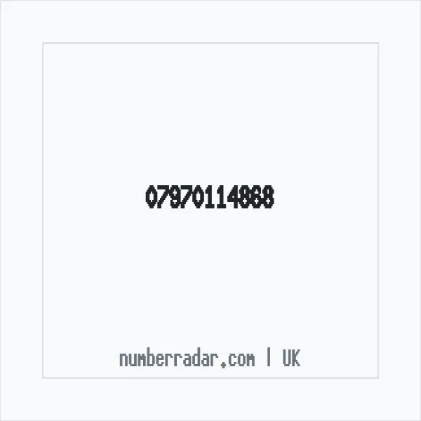Reverse number check for +44 7970 114868 — who called me?