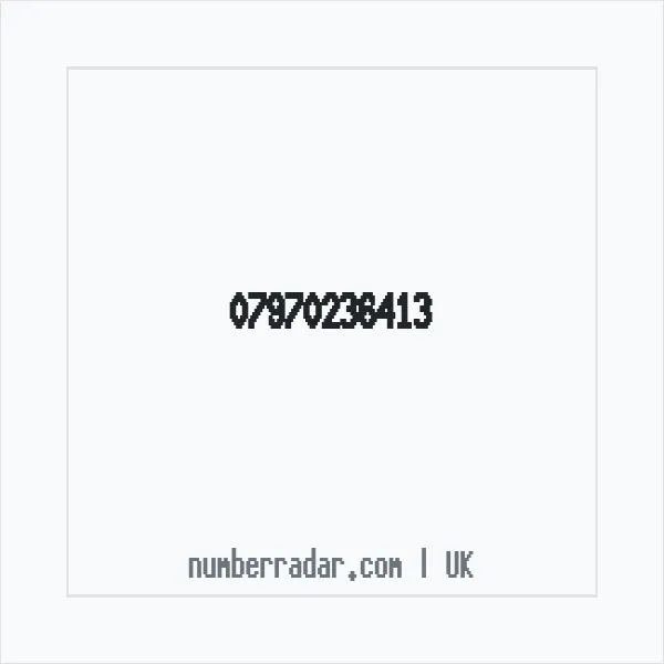 Reverse number check for +44 7970 236413 — who called me?