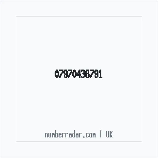 Reverse number check for +44 7970 436791 — who called me?