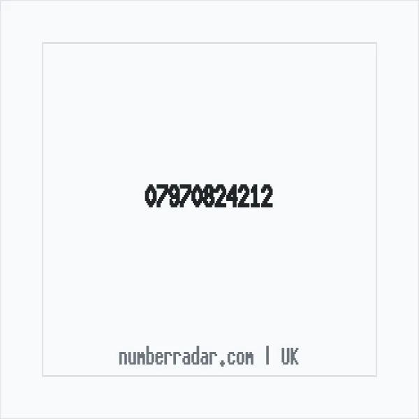 Reverse number check for +44 7970 824212 — who called me?