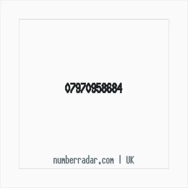 Reverse number check for +44 7970 958684 — who called me?