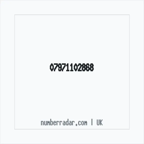 Reverse number check for +44 7971 102868 — who called me?