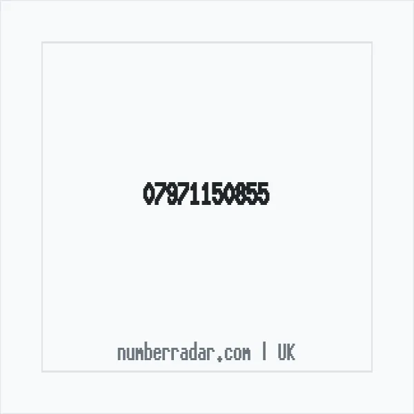 Reverse number check for +44 7971 150855 — who called me?