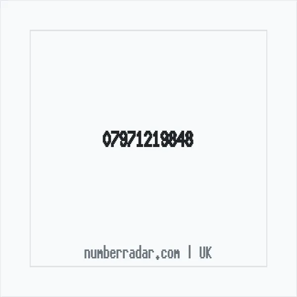 Reverse number check for +44 7971 219848 — who called me?