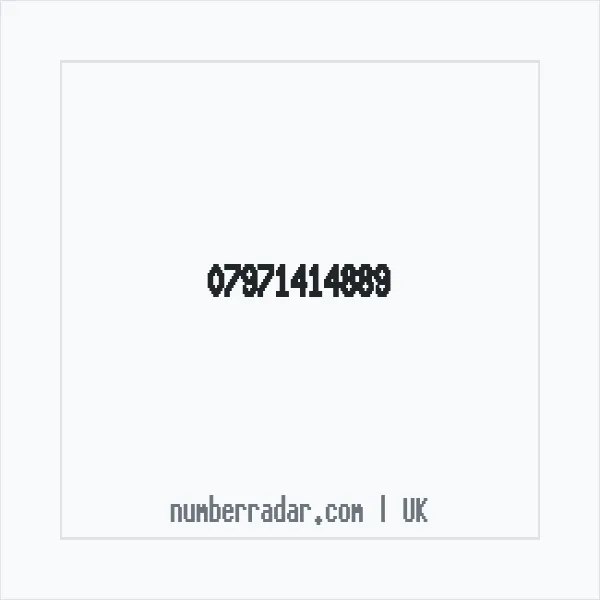 Reverse number check for +44 7971 414889 — who called me?
