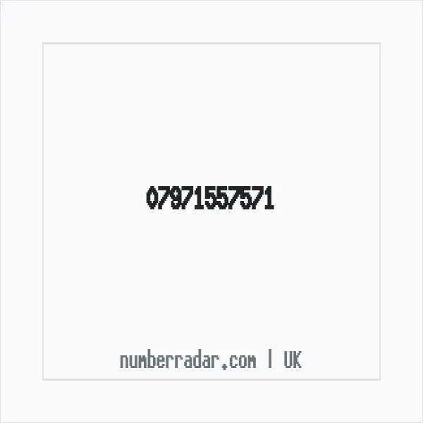 Reverse number check for +44 7971 557571 — who called me?