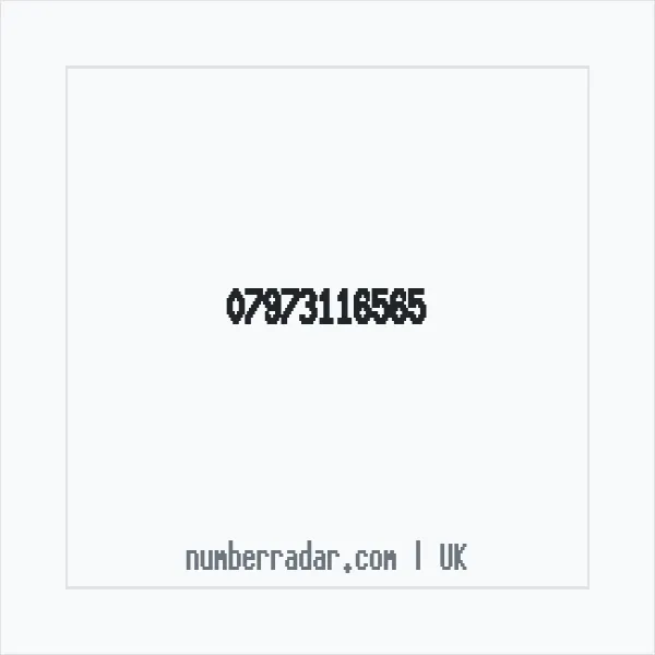 Reverse number check for +44 7973 116565 — who called me?