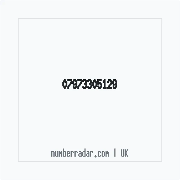 Reverse number check for +44 7973 305129 — who called me?