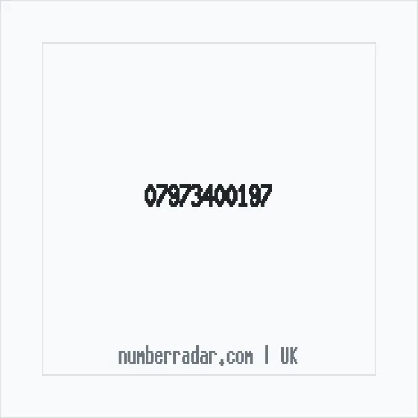 Reverse number check for +44 7973 400197 — who called me?