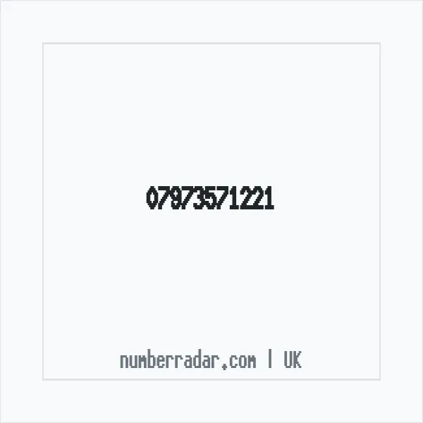 Reverse number check for +44 7973 571221 — who called me?