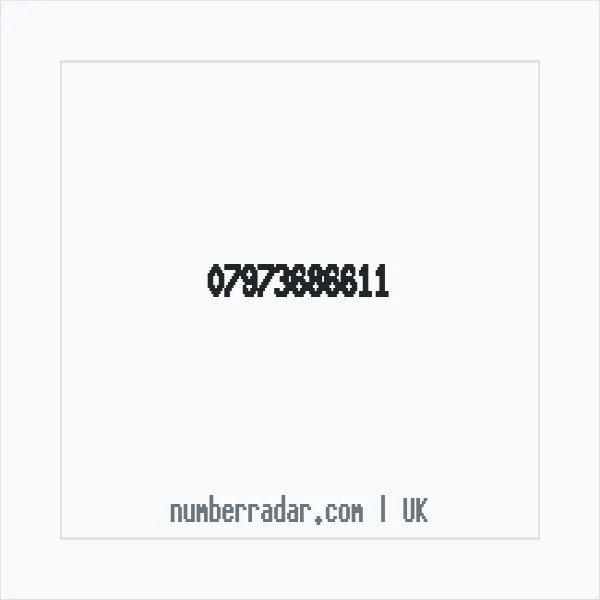 Reverse number check for +44 7973 686611 — who called me?