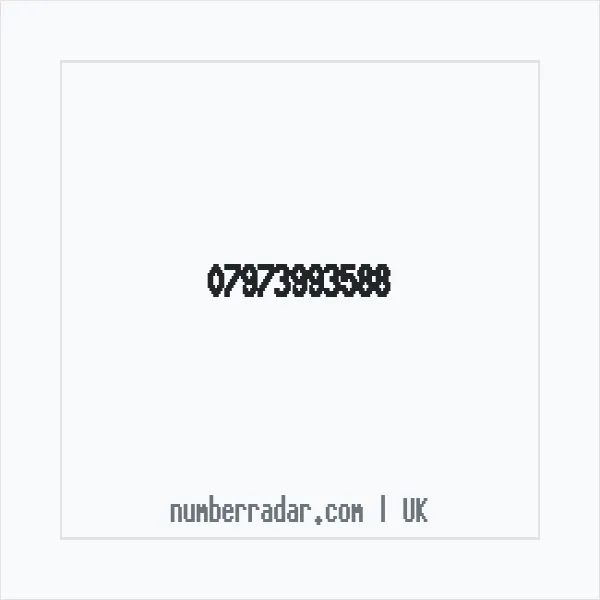Reverse number check for +44 7973 993588 — who called me?
