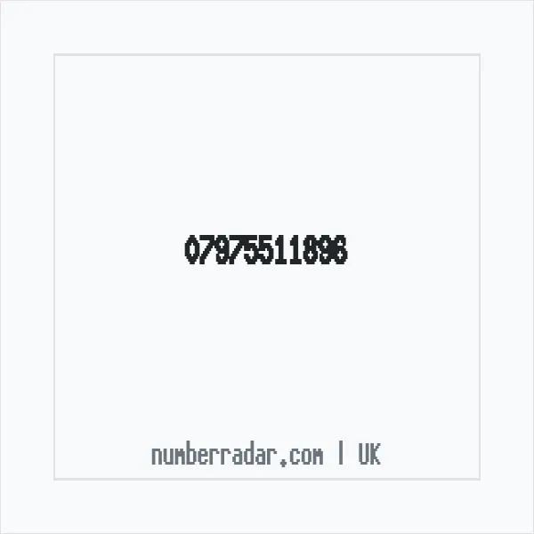 Reverse number check for +44 7975 511896 — who called me?
