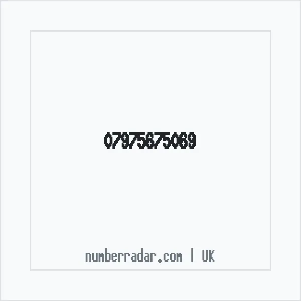 Reverse number check for +44 7975 675069 — who called me?