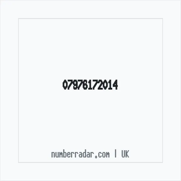 Reverse number check for +44 7976 172014 — who called me?