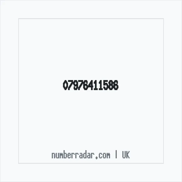 Reverse number check for +44 7976 411586 — who called me?