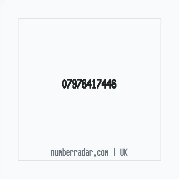 Reverse number check for +44 7976 417446 — who called me?