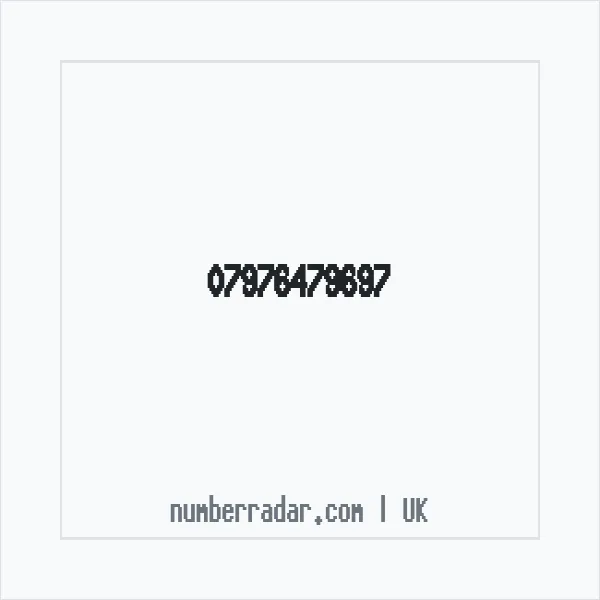 Reverse number check for +44 7976 479697 — who called me?