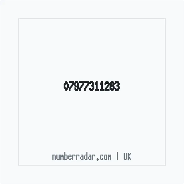 Reverse number check for +44 7977 311283 — who called me?