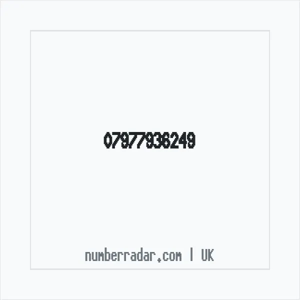 Reverse number check for +44 7977 936249 — who called me?