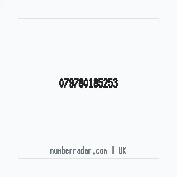 Reverse number check for +44 (7978) 018-525 — who called me?